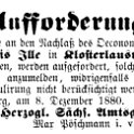 1880-12-10 Kl Nachlass Ille